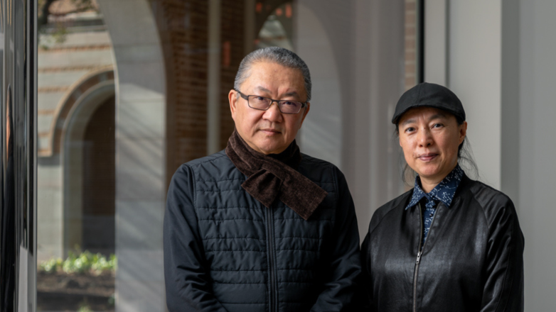 Wang Shu and Lu Wenyu. Photo: Hall Puckett.