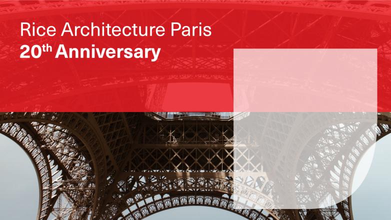 Graphic for Rice Paris Architecture Event