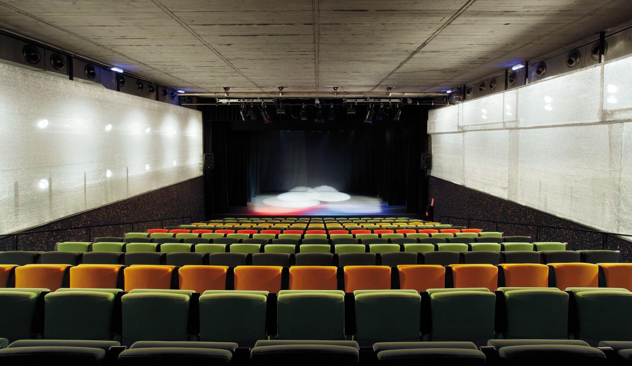 Interior of a theatre space