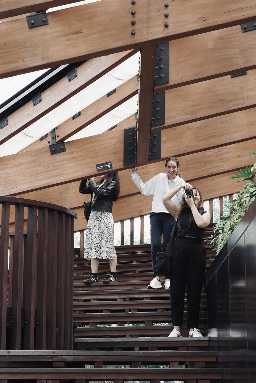 Students in Professor Albert Pope's Hong Kong studio. Photo: David Chen.