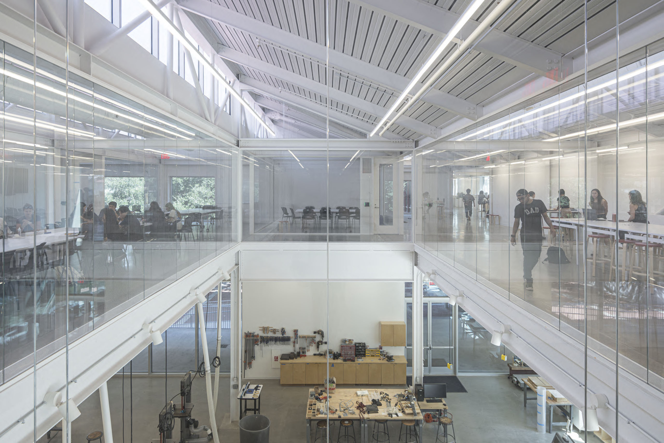 Interior view of William T. Cannady Hall
