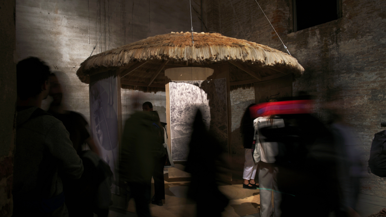 Zhicheng Xu installation at The 2025 Venice Biennial