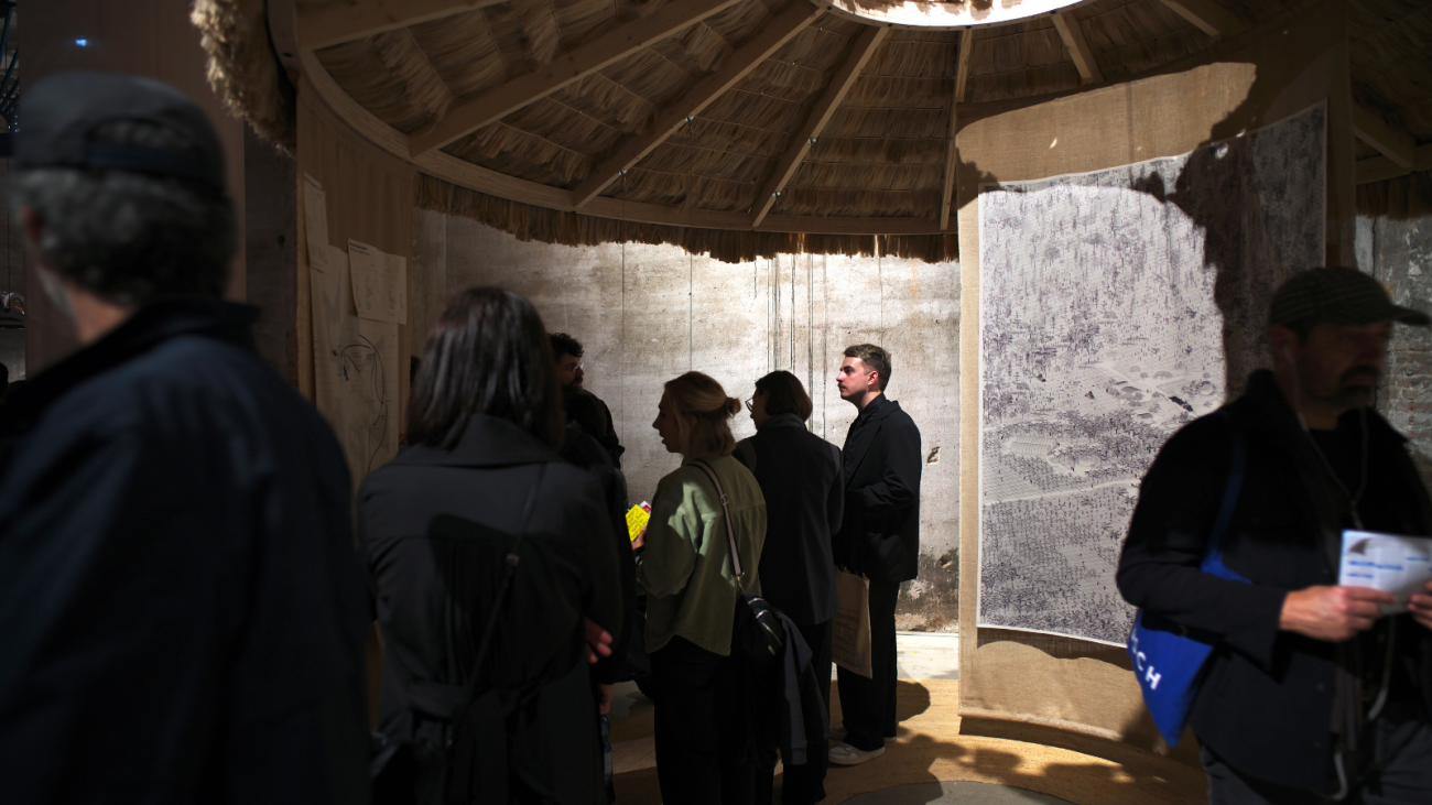 Zhicheng Xu installation at The 2025 Venice Biennial