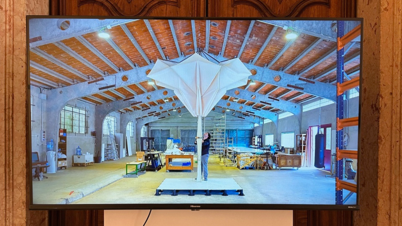Juan Jose Castellon installation at Time, Space, Existence