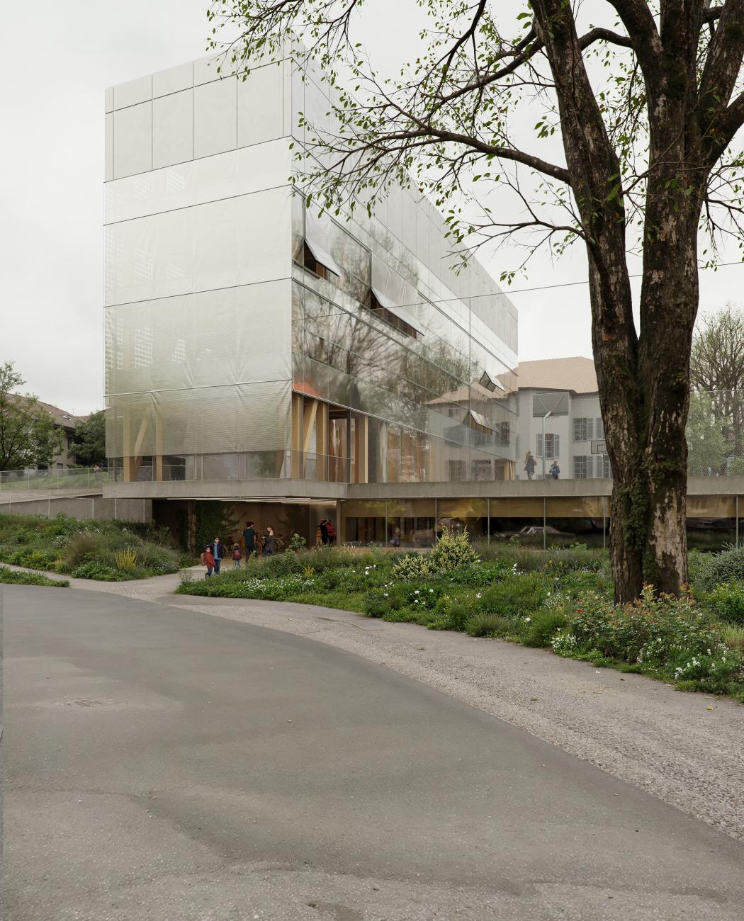 Vantieghem Talebi Sporthalle_001_Wildbachstrasse