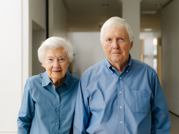 Frank and Lynda H. Kelly. Photo: Katherine Hui.