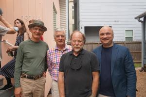 group photo of four men