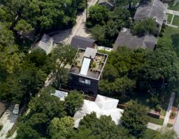 Aerial view of House I
